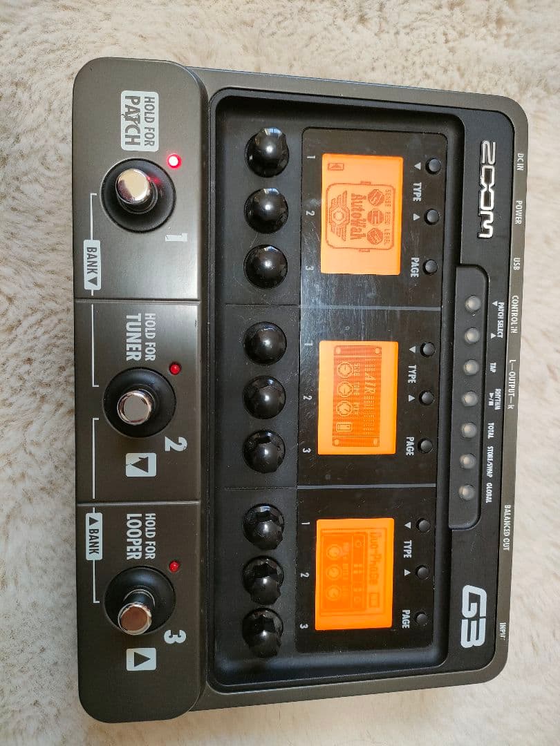 エフェクターセットLINE6 POD XT LIVE+ZOOM G3