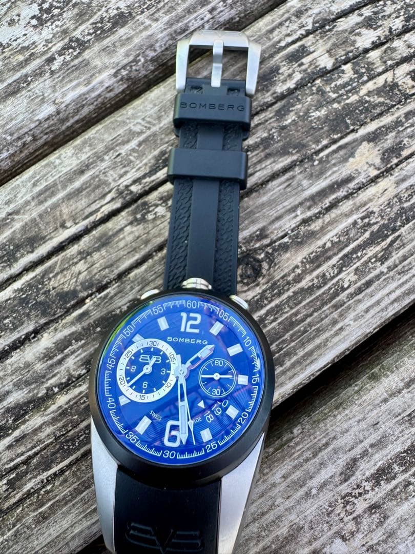 BOMBERG ボンバーグ クォーツ クロノグラフ 腕時計