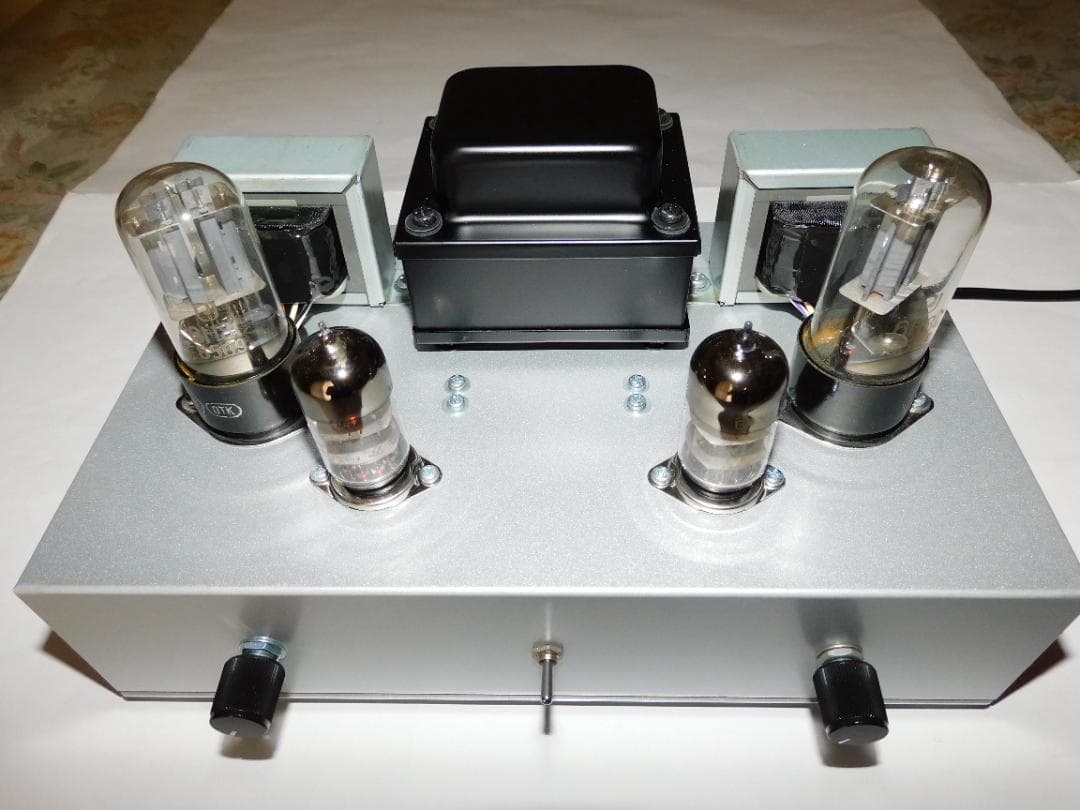 6N8Sプッシュプル真空管アンプ