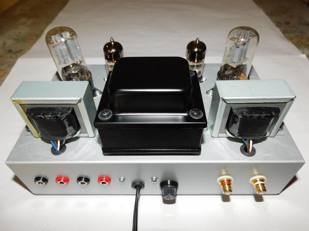 6N8Sプッシュプル真空管アンプ