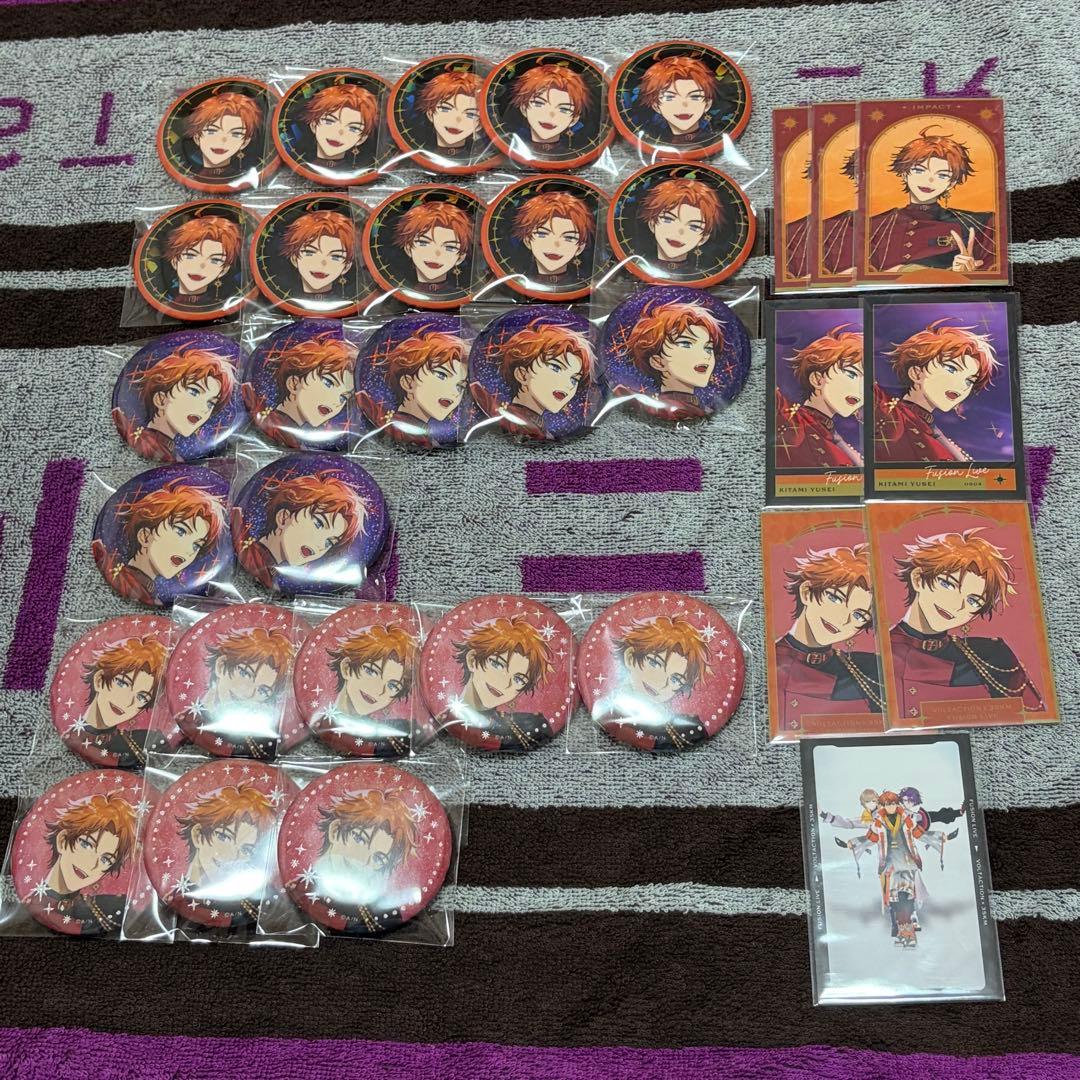 VOLTACTION 3SKM IMPACT チェキ 缶バッジ 北見遊征