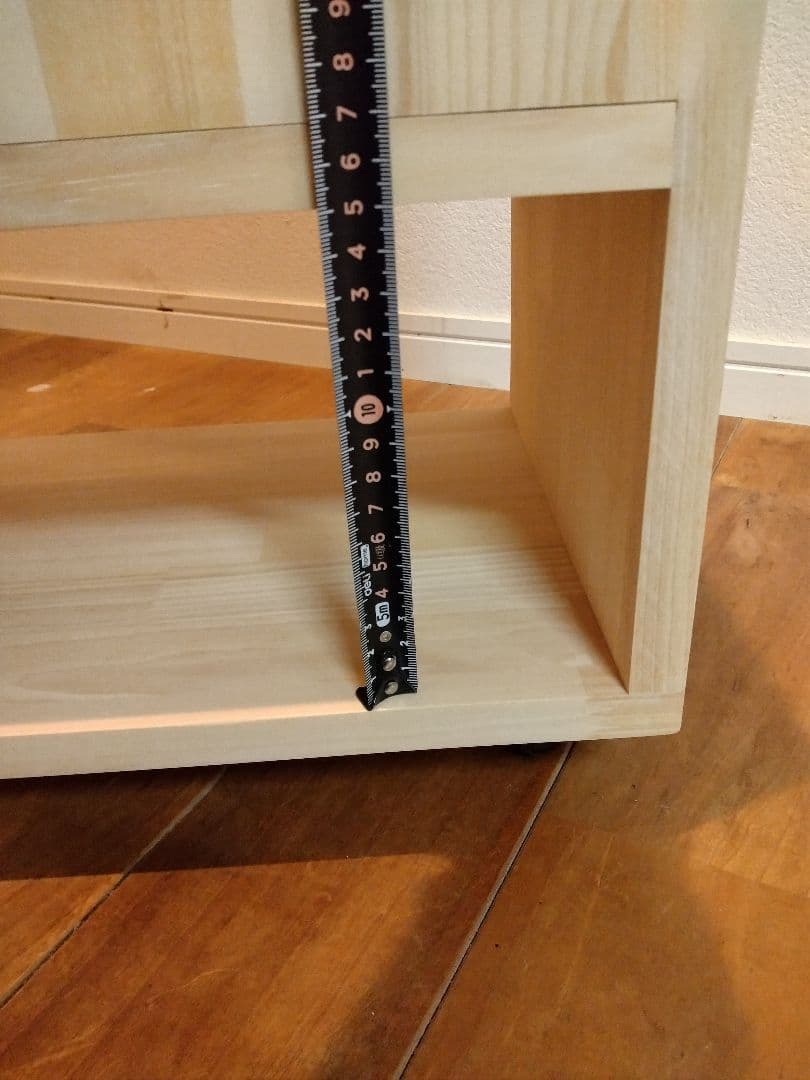 木製　ハンドメイド　オーダー　キャスター付き　BOX　ラック　シェルフ 棚