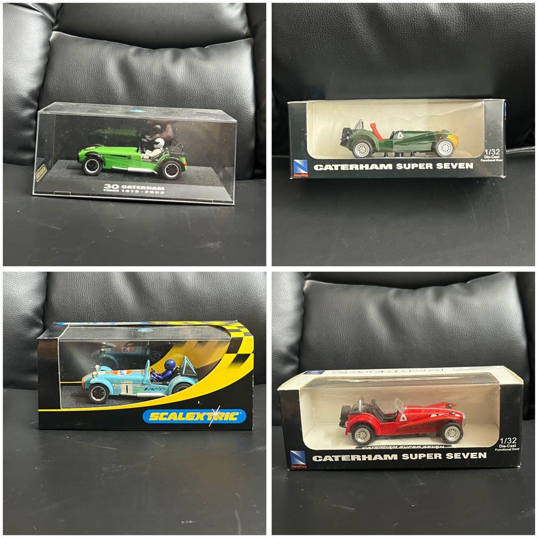 Super Seven スーパーセブン 1/32 ミニカー 4種セット