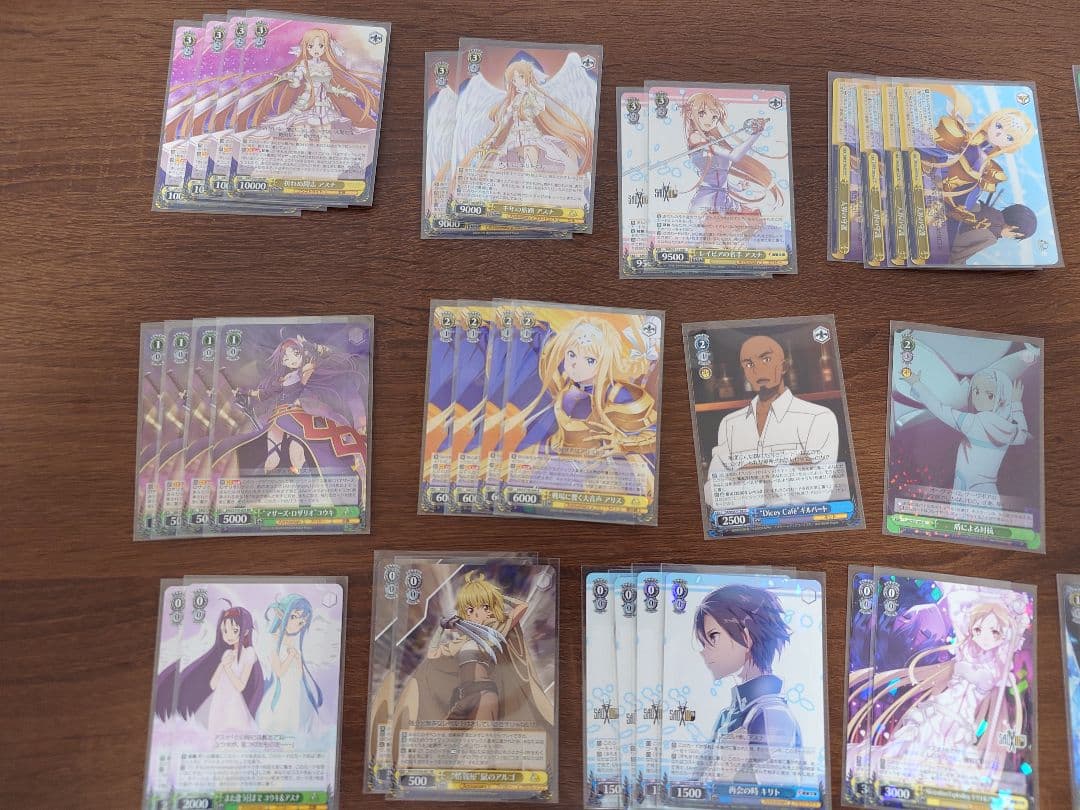 sao ソードアートオンライン 宝枝　デッキ　ヴァイス