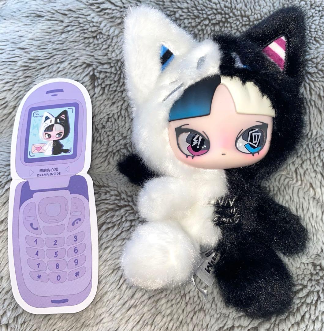 INNS インス ぬいぐるみ　シークレット　白黒