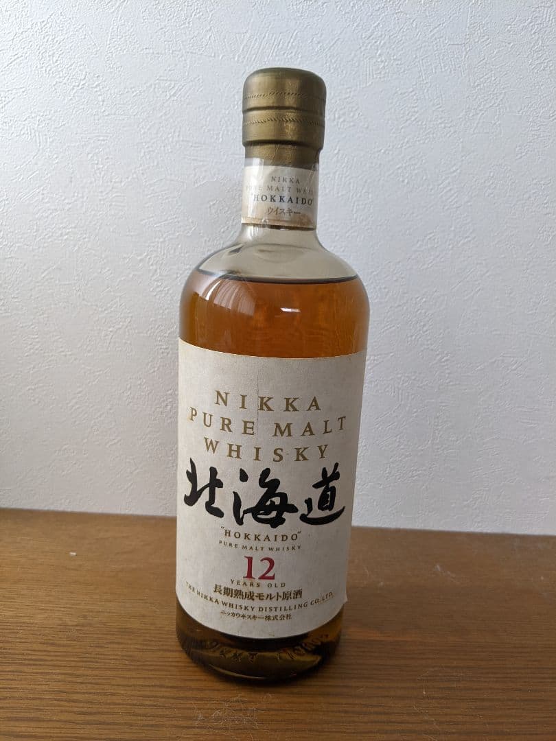 値下げしました。ニッカピュアモルトウイスキー北海道12年