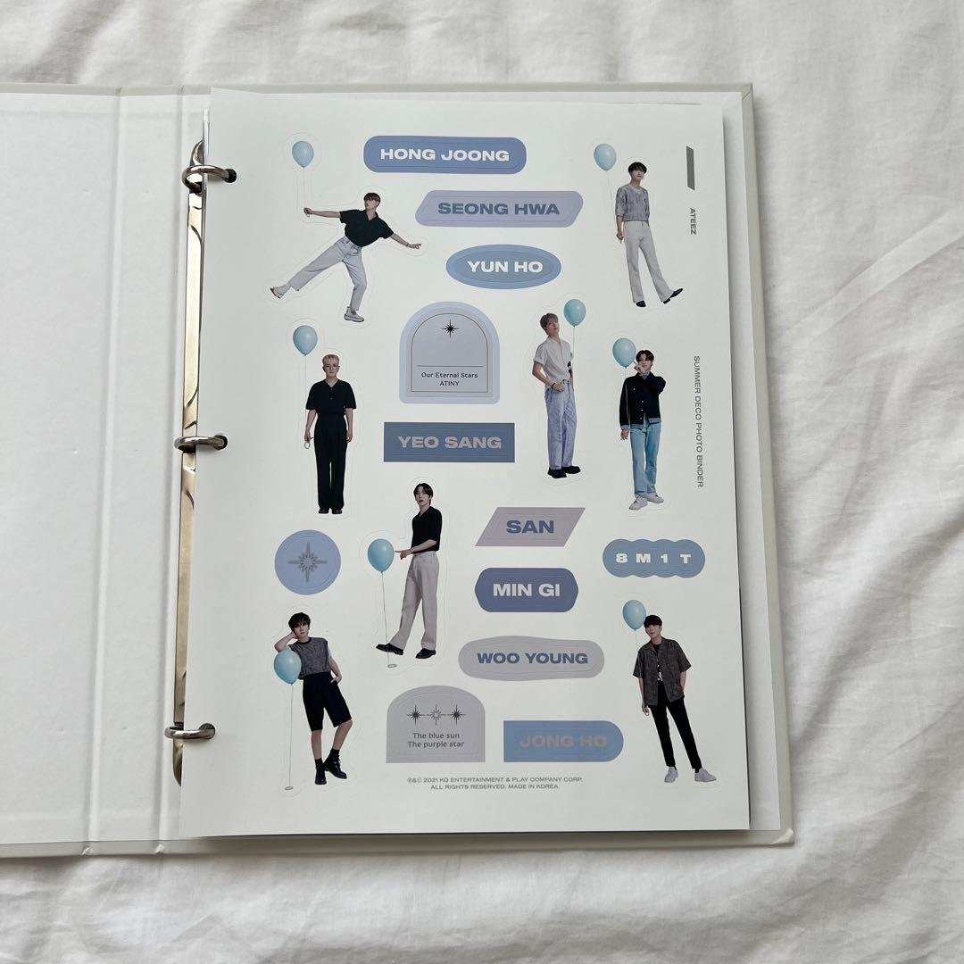 ATEEZ ウヨン トレカ SEASONAL MD SUMMER