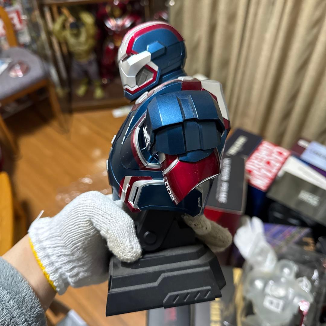 アイアンパトリオット アイアンマン　バスト　フィギュア2体セット