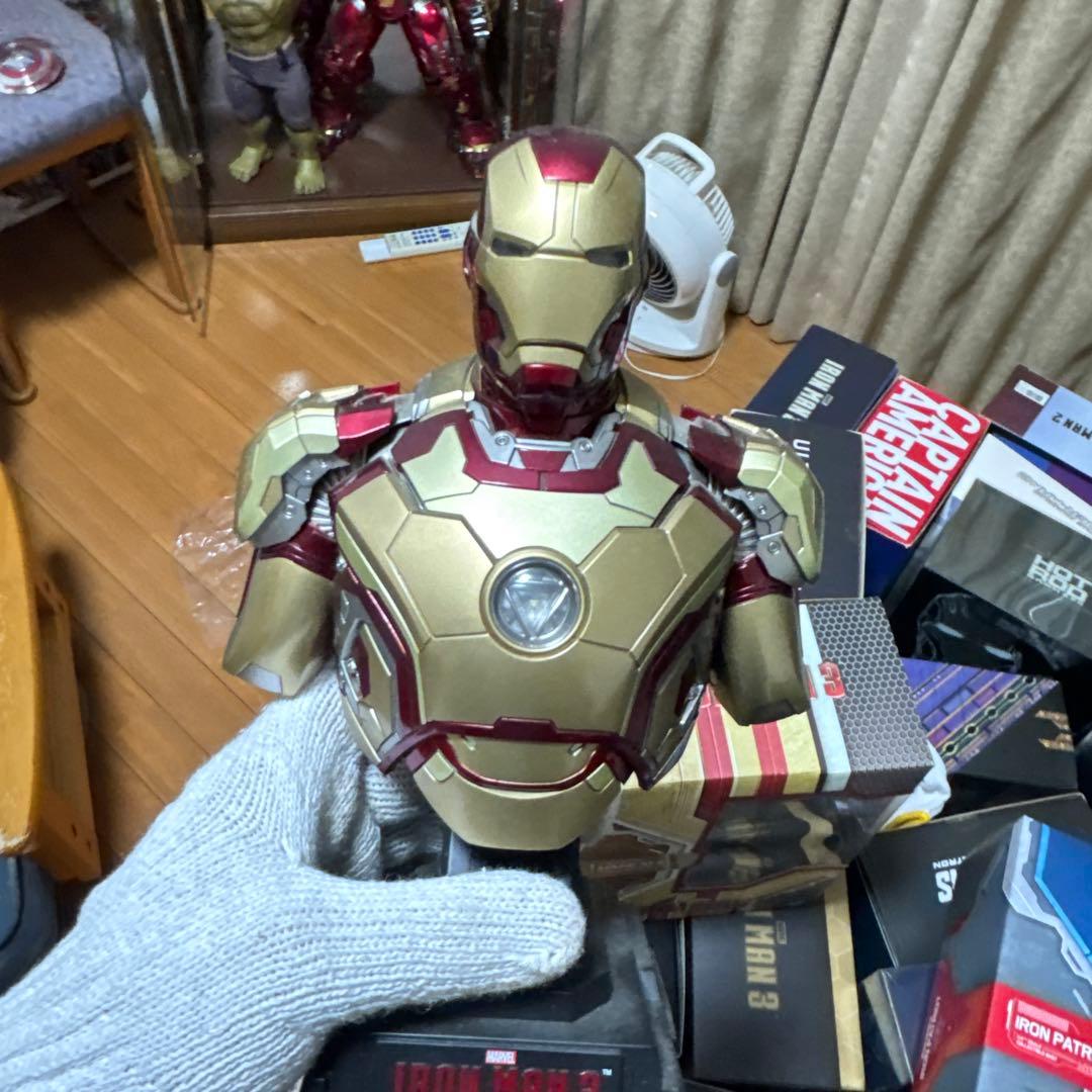 アイアンパトリオット アイアンマン　バスト　フィギュア2体セット