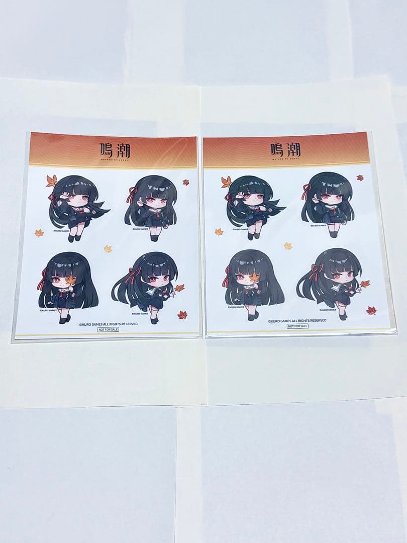 【京都限定】鳴潮 千咲 コラボ 缶バッジ レンズカード クリスカード 7点セット