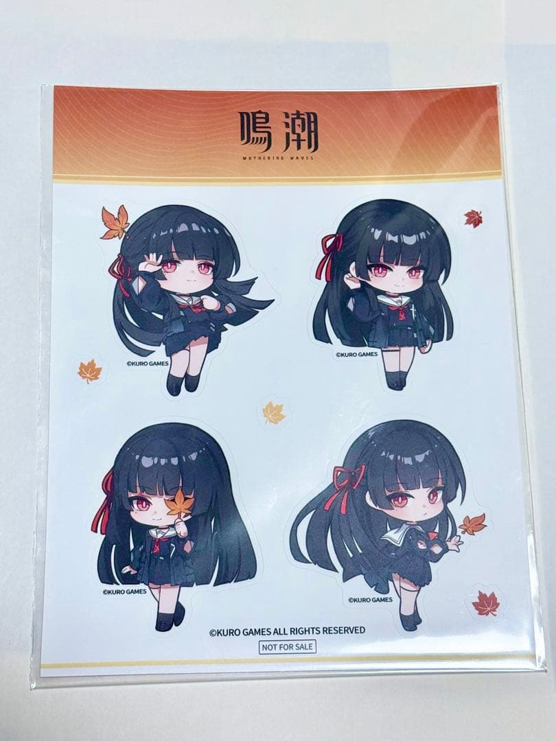 【京都限定】鳴潮 千咲 コラボ 缶バッジ レンズカード クリスカード 7点セット