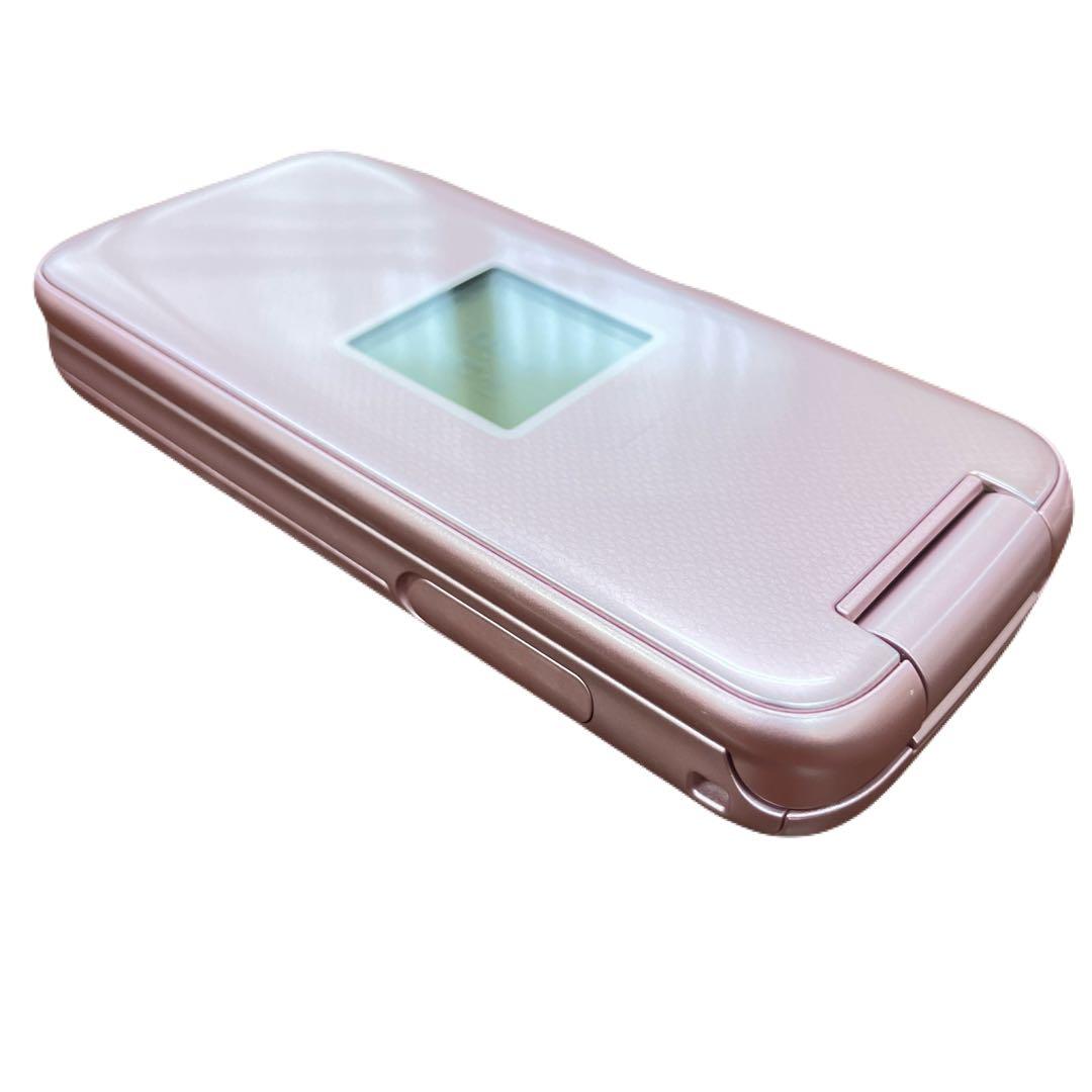 【美品】　らくらくホン docomo F-01M ガラケー　ピンク