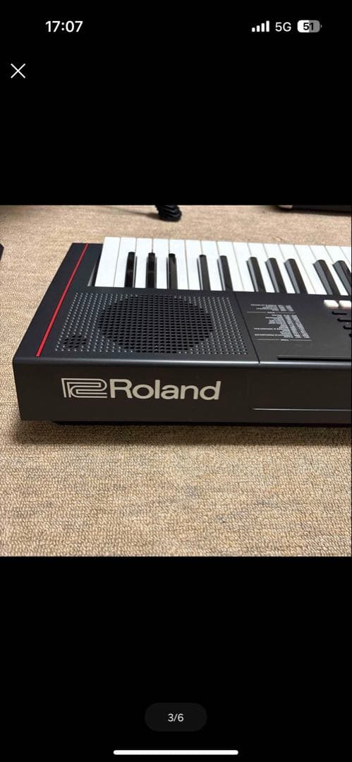 Roland E-X10 シンセサイザー 61鍵