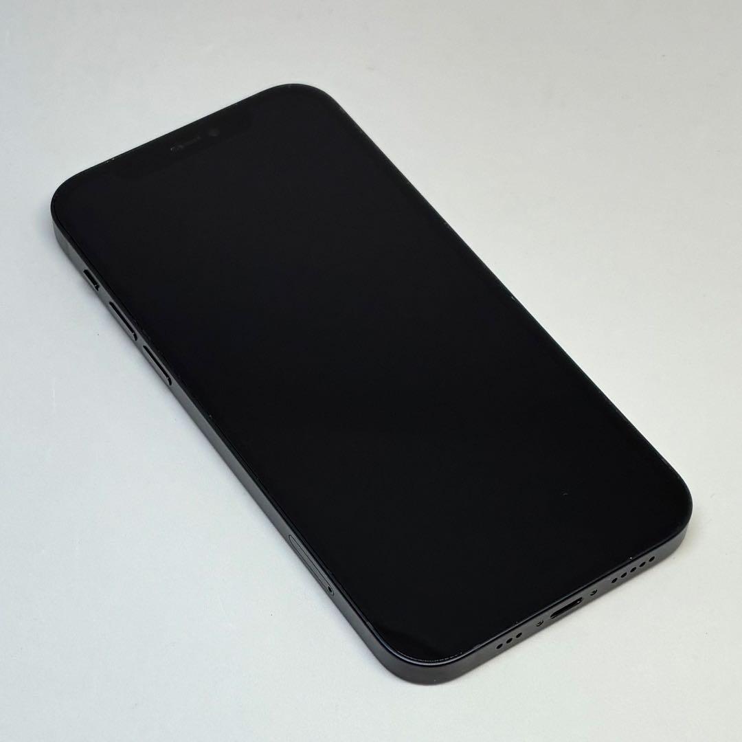 422【電池新品　100％表示】 iPhone 12　64GB　ブラック