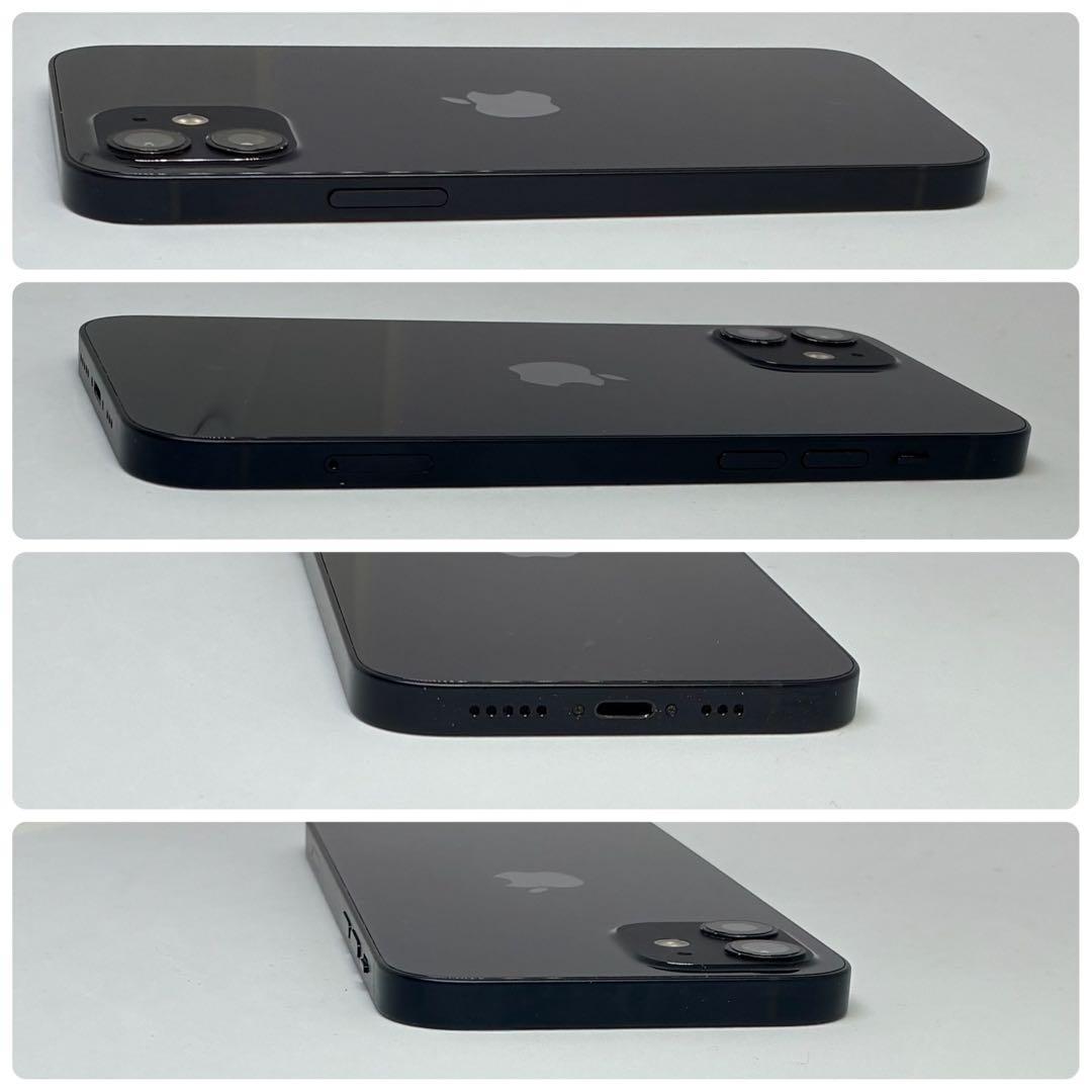 422【電池新品　100％表示】 iPhone 12　64GB　ブラック