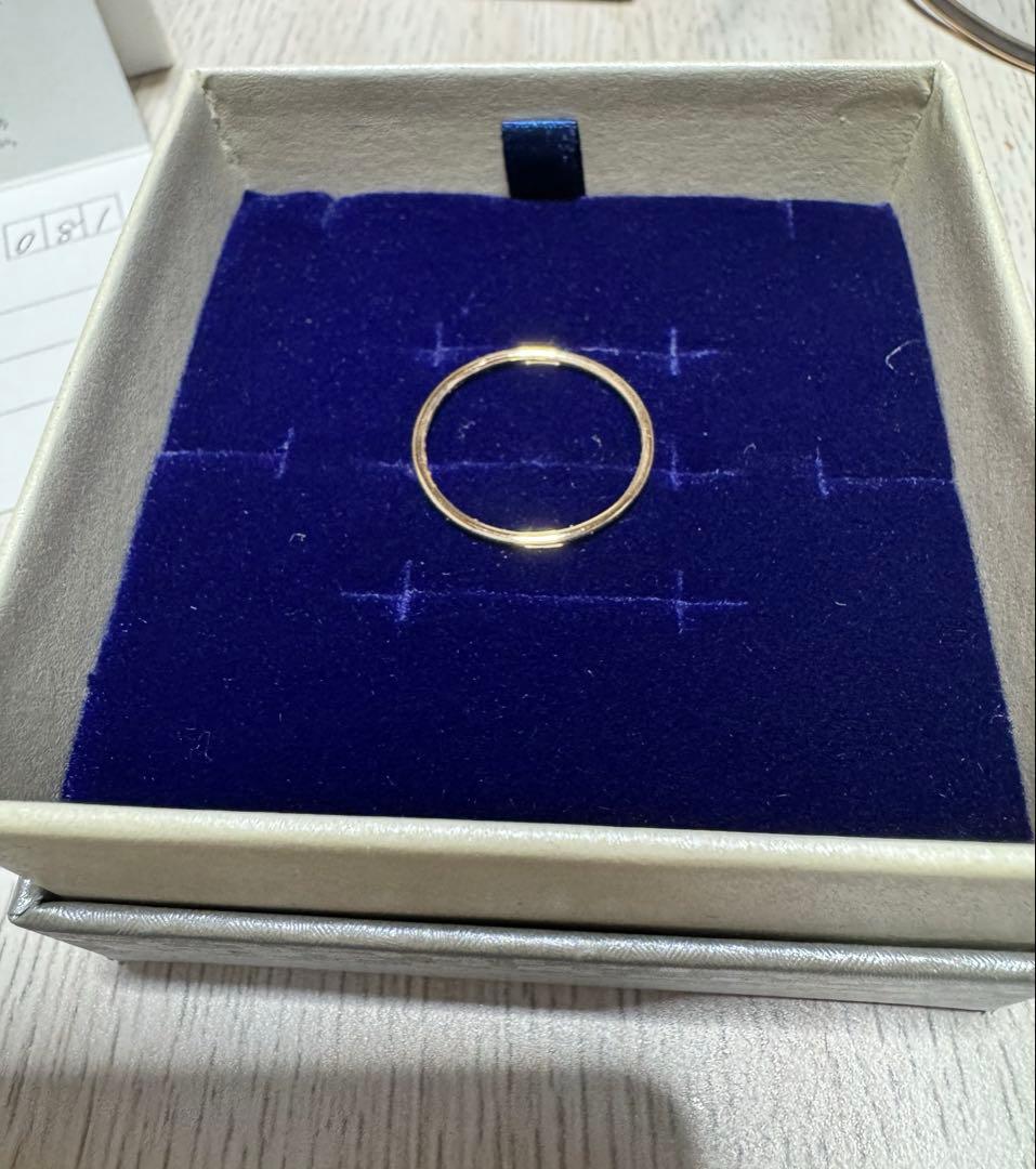 ジュエリーツツミ　K18イエローゴールドリング