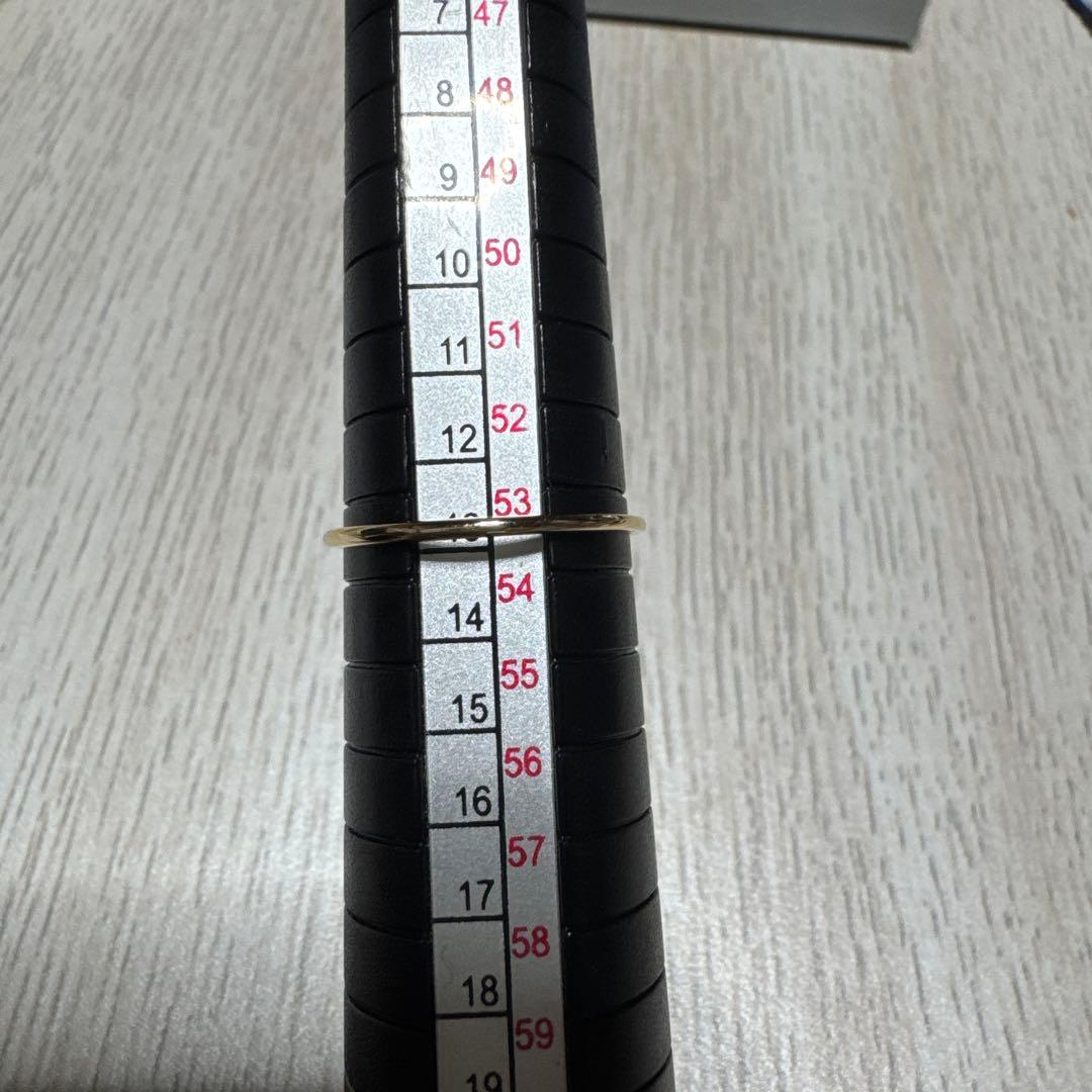 ジュエリーツツミ　K18イエローゴールドリング