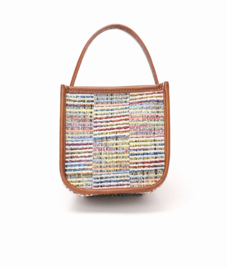 IENA購入★A VACATION・SEE SAW BAG LINE CHECK