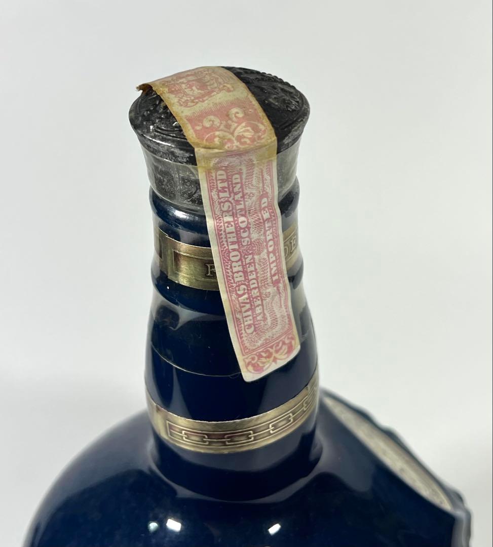 香心様ご検討中　【古酒】ロイヤルサルート21年 青 陶器ボトル【未開栓】