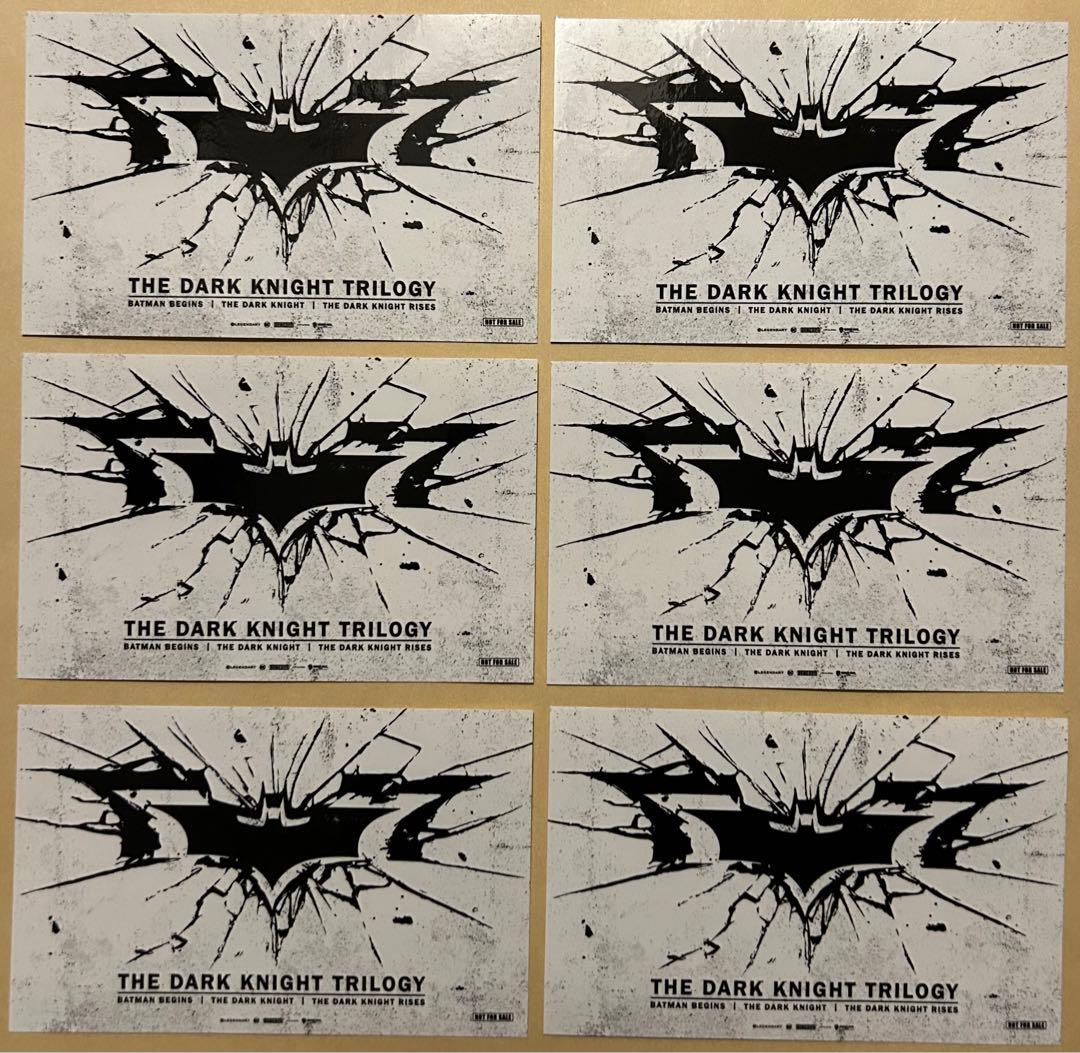 ダークナイト　トリロジー　ステッカー　6枚