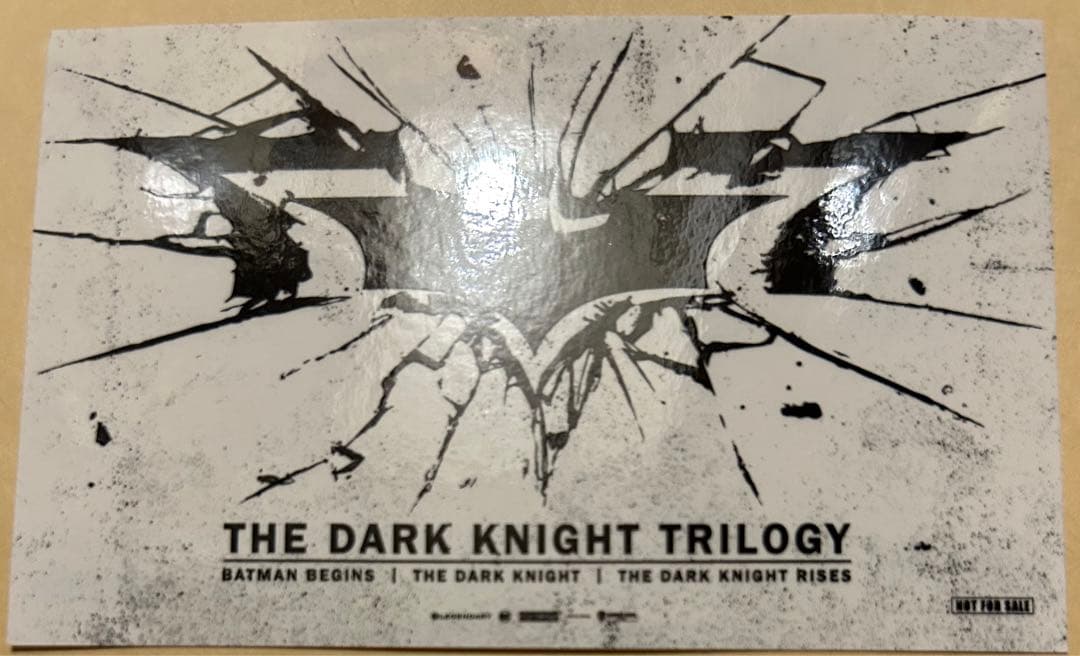 ダークナイト　トリロジー　ステッカー　6枚