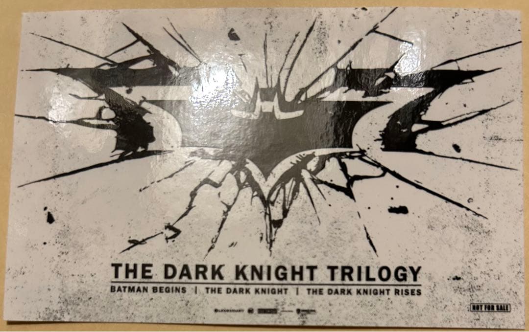 ダークナイト　トリロジー　ステッカー　6枚
