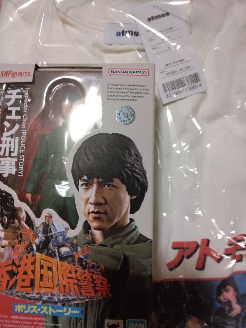 ジャッキー・チェン　フィギュア　Tシャツ
