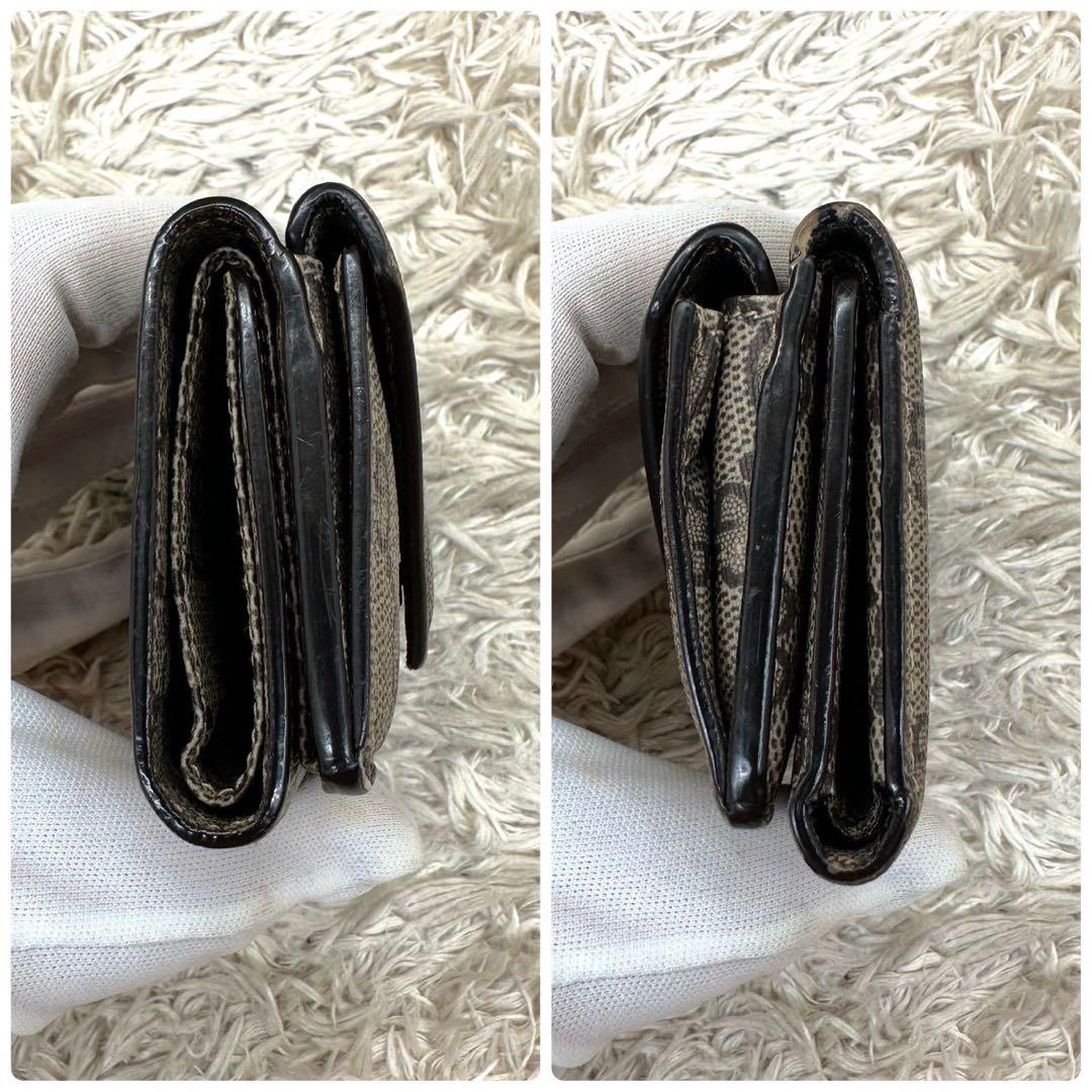 【美品】グッチ バレンシアガ 三つ折財布 コラボ ベージュ スプリーム