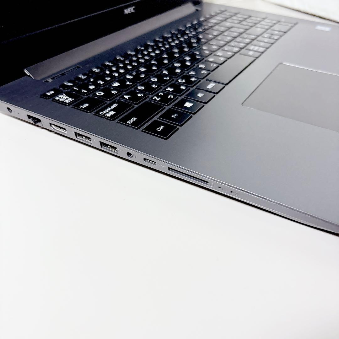 新品SSDで快適動作✨メモリ8GB カメラ付き 第7世代 ノートパソコン NEC