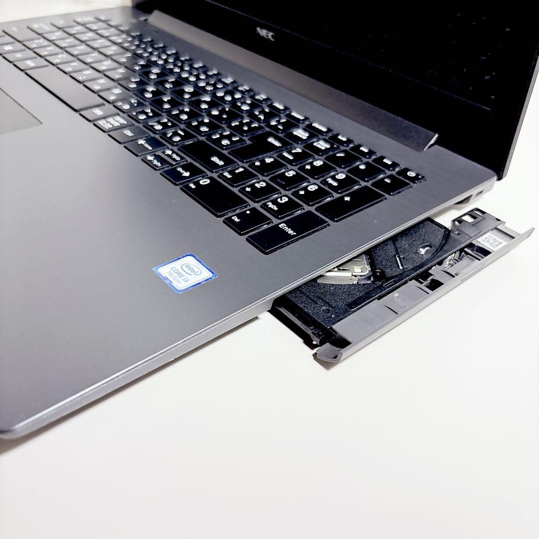 新品SSDで快適動作✨メモリ8GB カメラ付き 第7世代 ノートパソコン NEC
