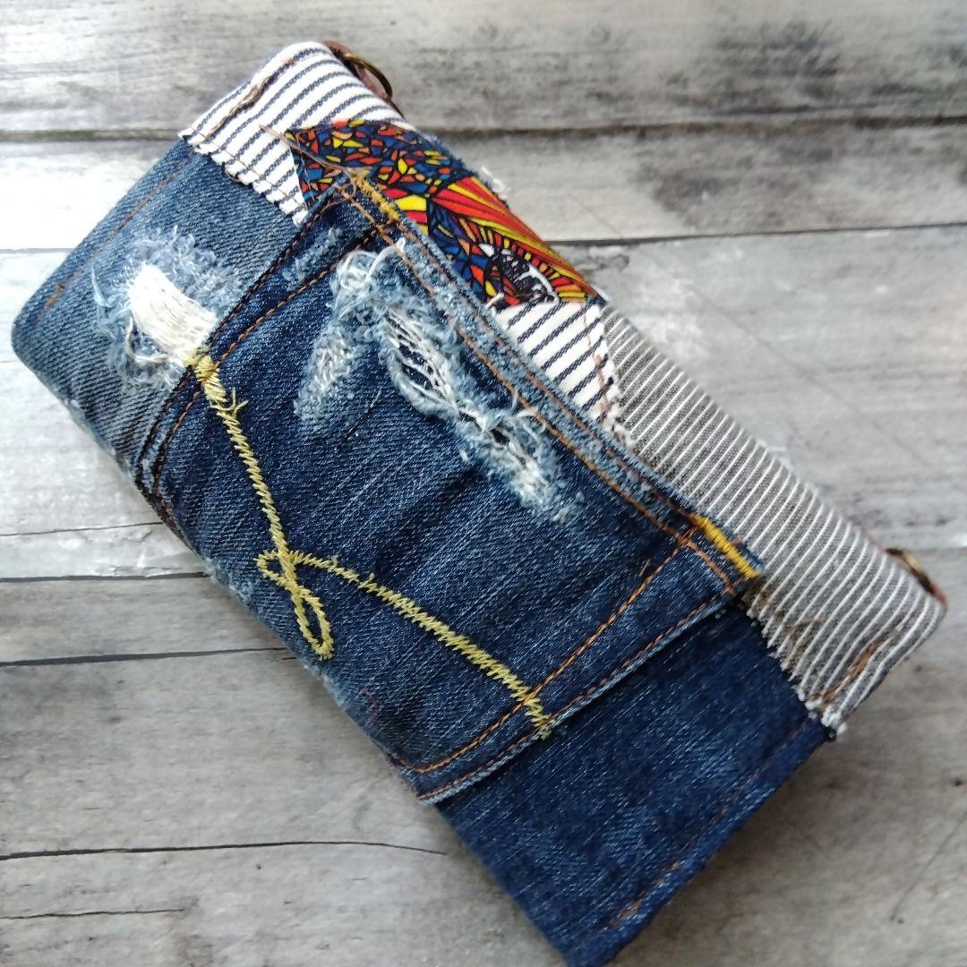 デニムリメイク長財布　momo0514…さま専用