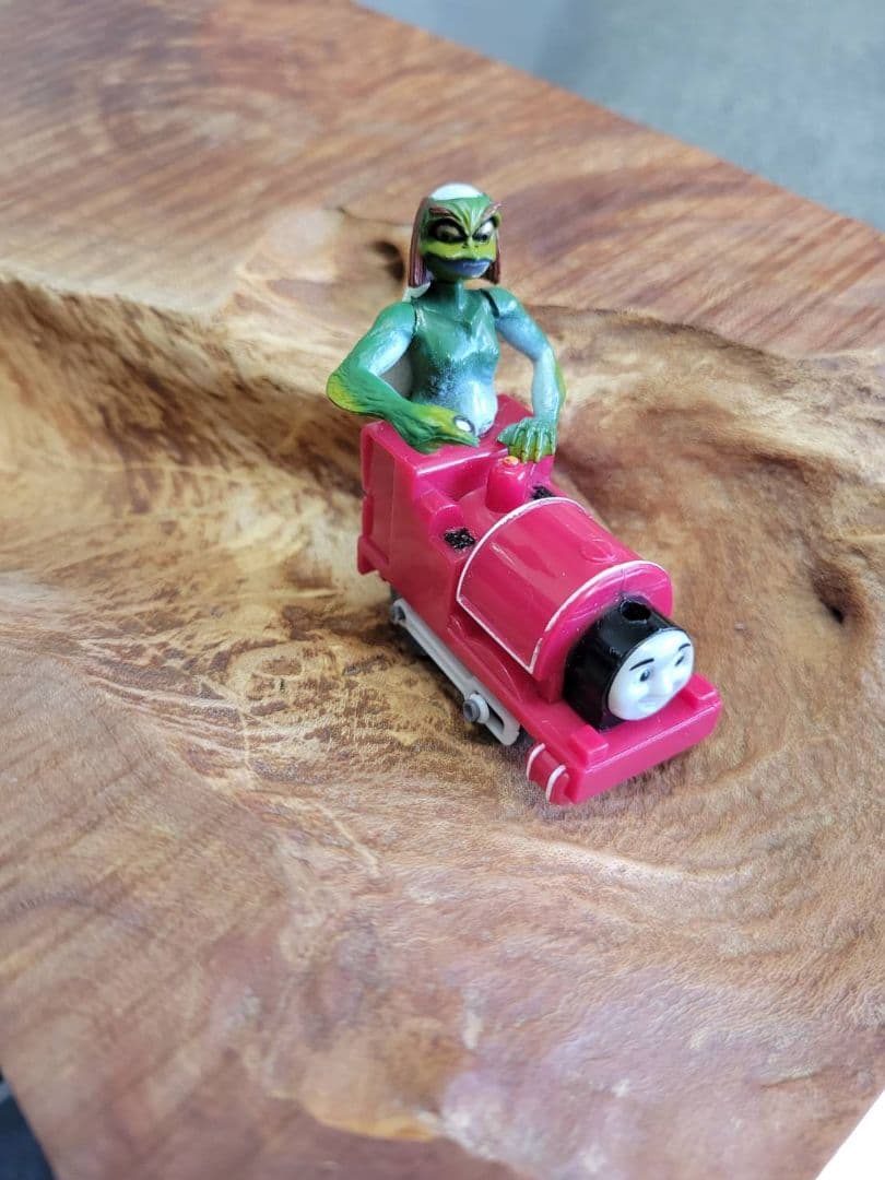 カッパ 電車 自作 ハンドメイド