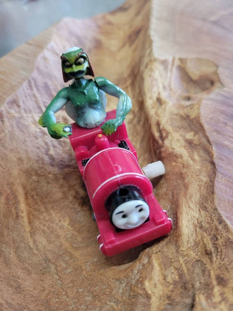 カッパ 電車 自作 ハンドメイド