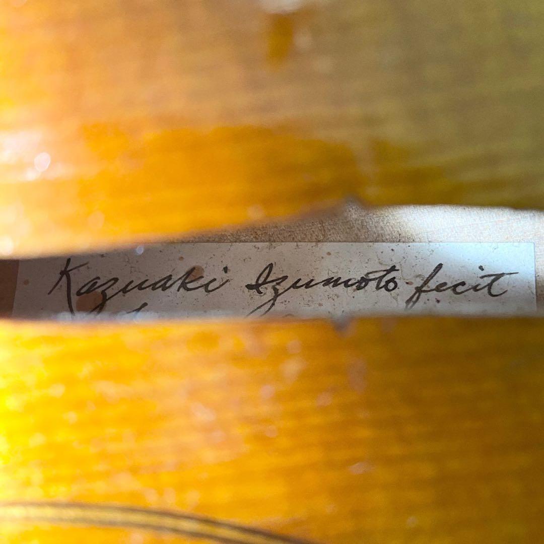 Kazuaki Izumoto 4/4 バイオリン　1966年製造