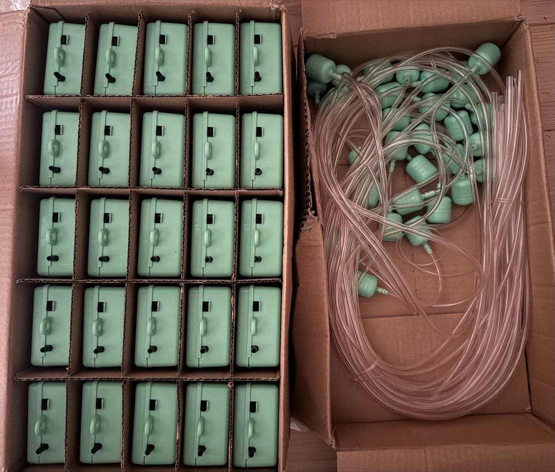 釣り運搬　エアーポンプ BUKU BUKU お得まとめ売り25個