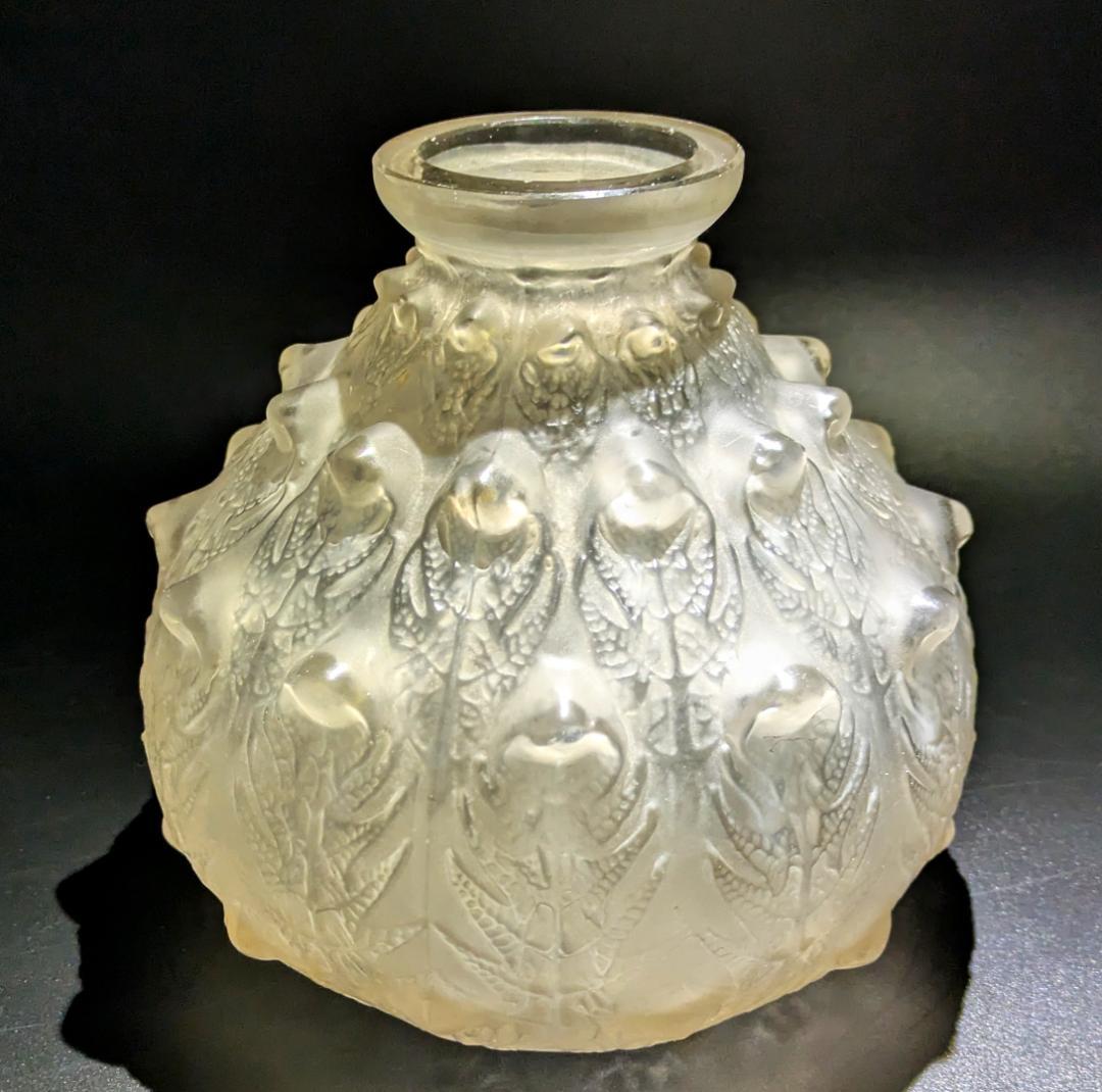 貴重な初期作品★本人★ルネ・ラリック フジェール アンティーク 花瓶 1913