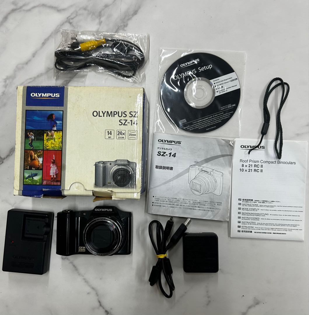 OLYMPUS デジタルカメラ　SZ-14