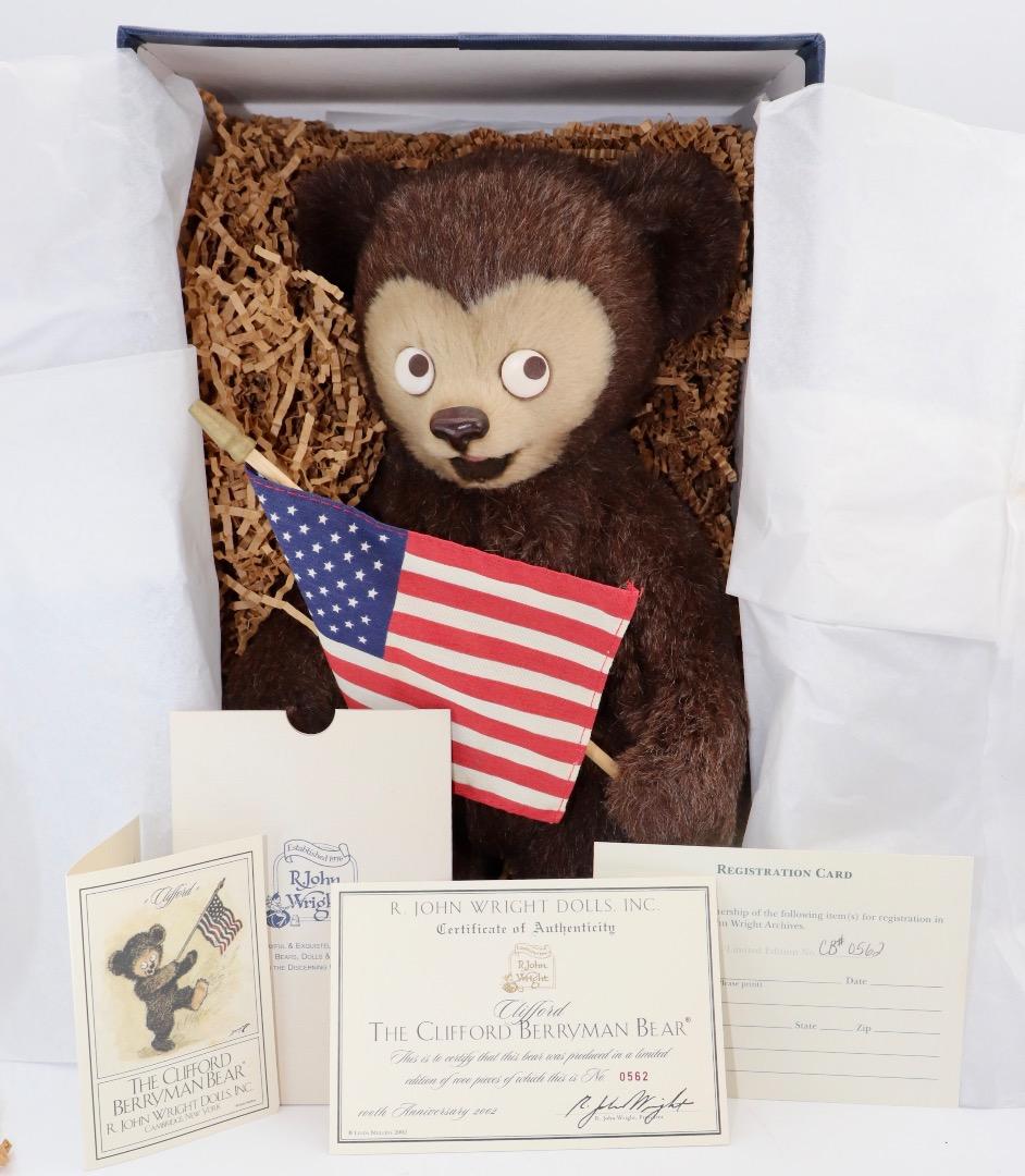 Clifford Berryman Bear 新品 R. John Wright