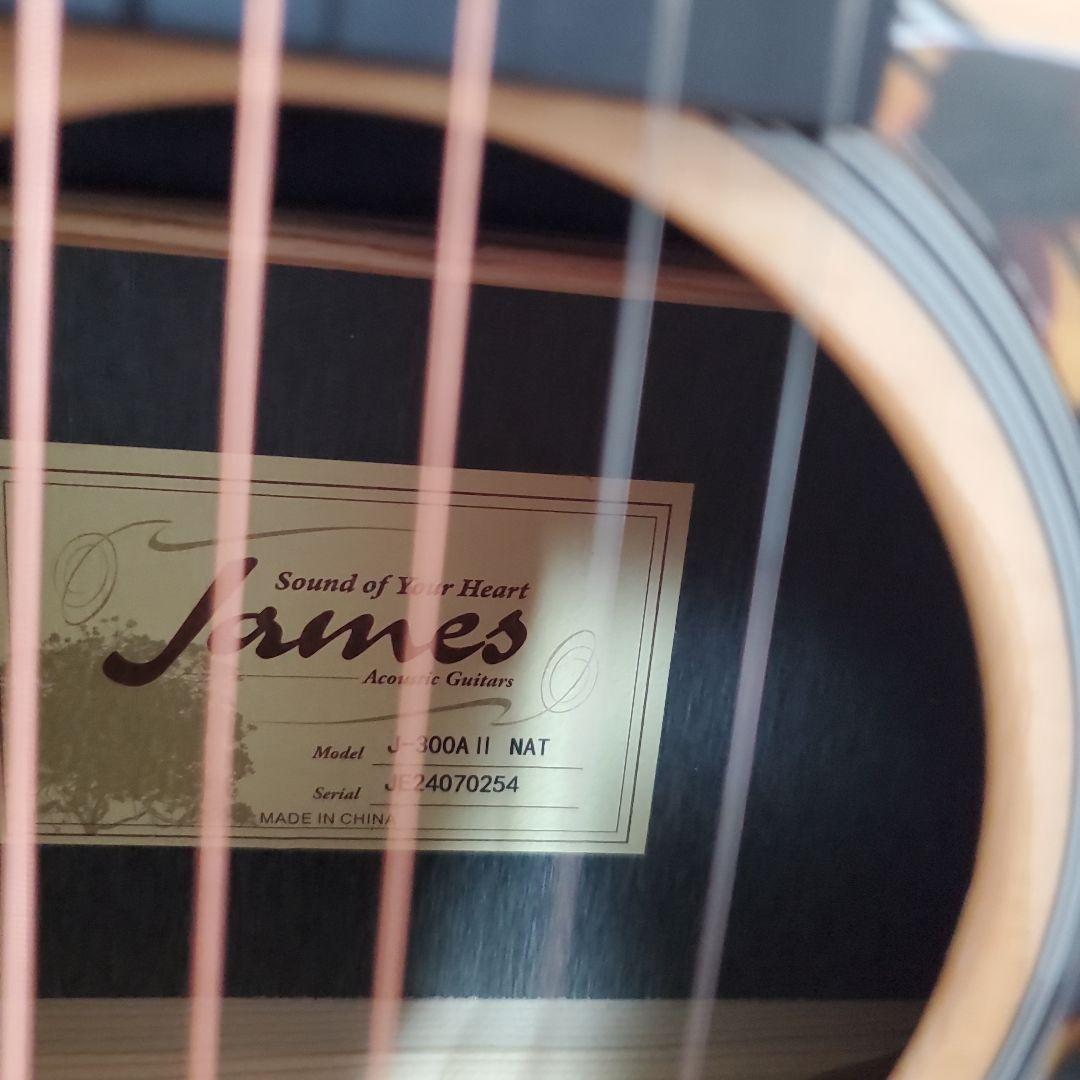 James J-300A II Nat アコースティックギター ジェームス