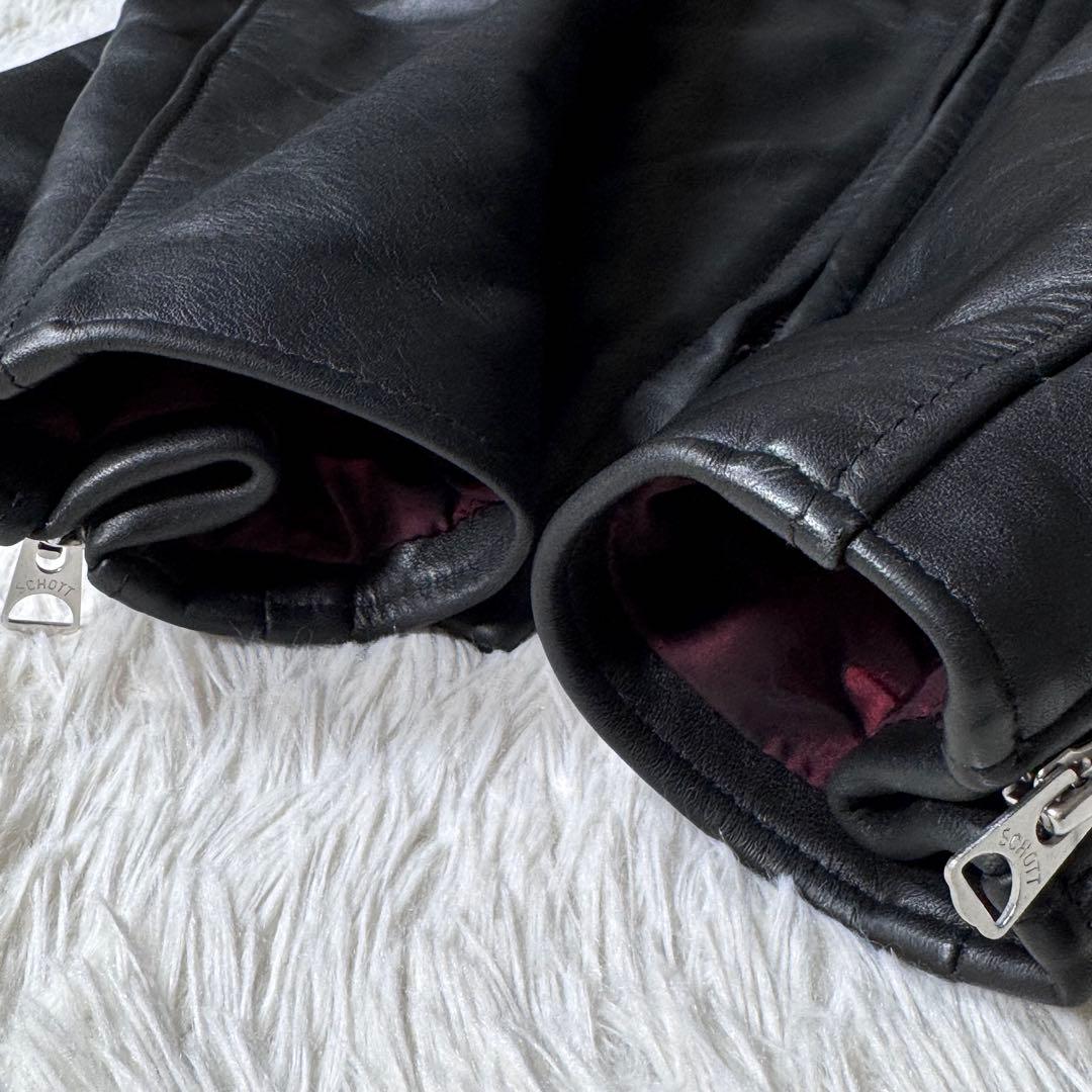 【極美品】schott ライダースジャケット　641xx #7009 40
