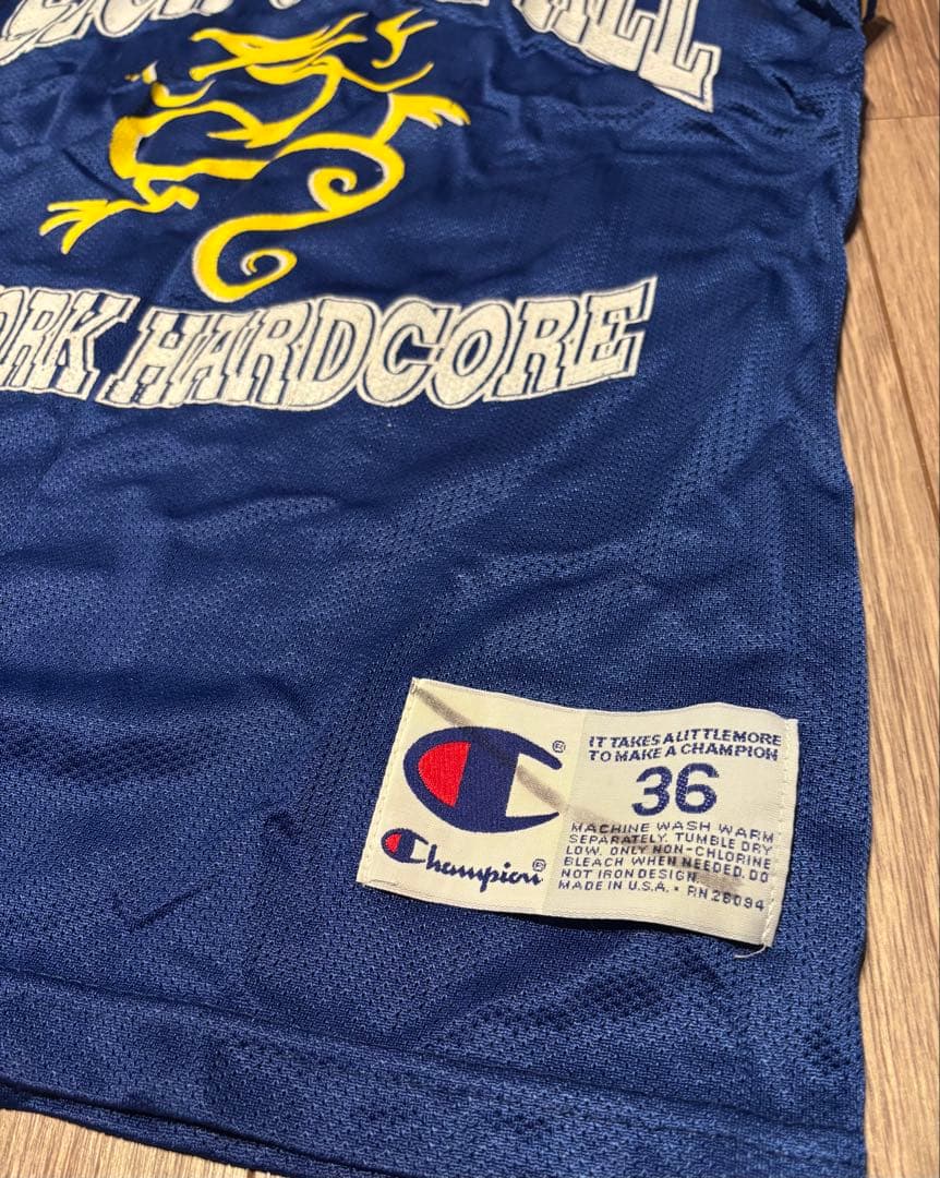 ビンテージSICK OF IT ALL NBA championバスケジャージ