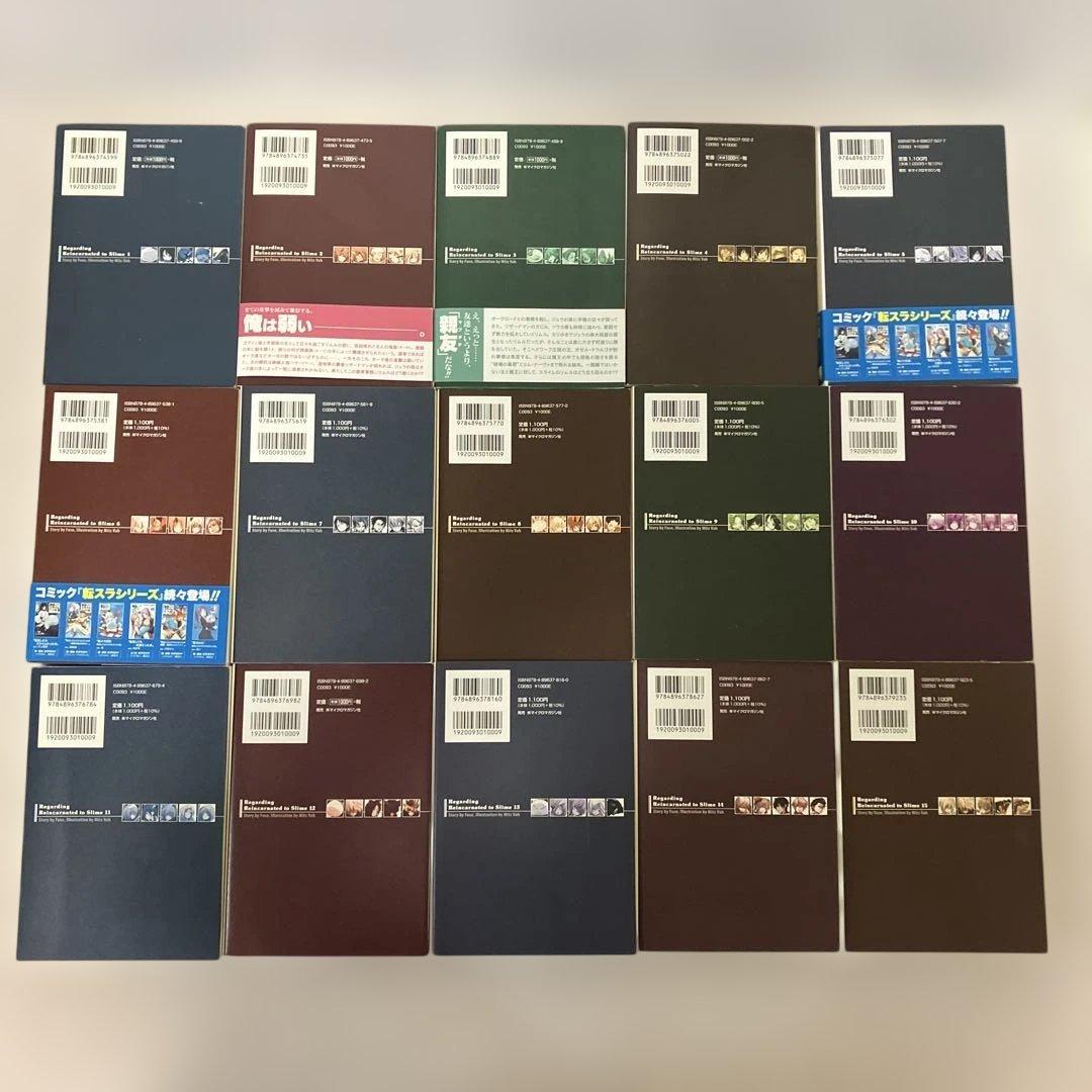 転生したらスライムだった件 既刊全巻＋公式設定資料集2冊　完全セット＋映画特典