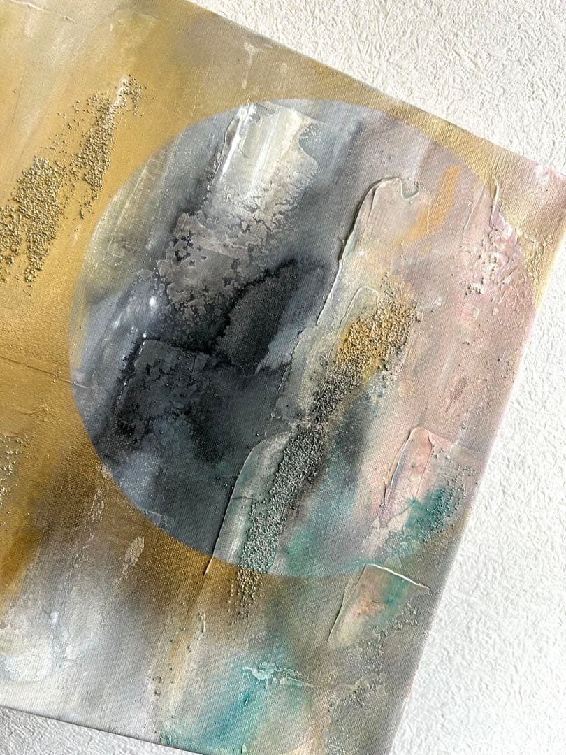 -Texture Art／30cm スクエア N.キャンバスボード c