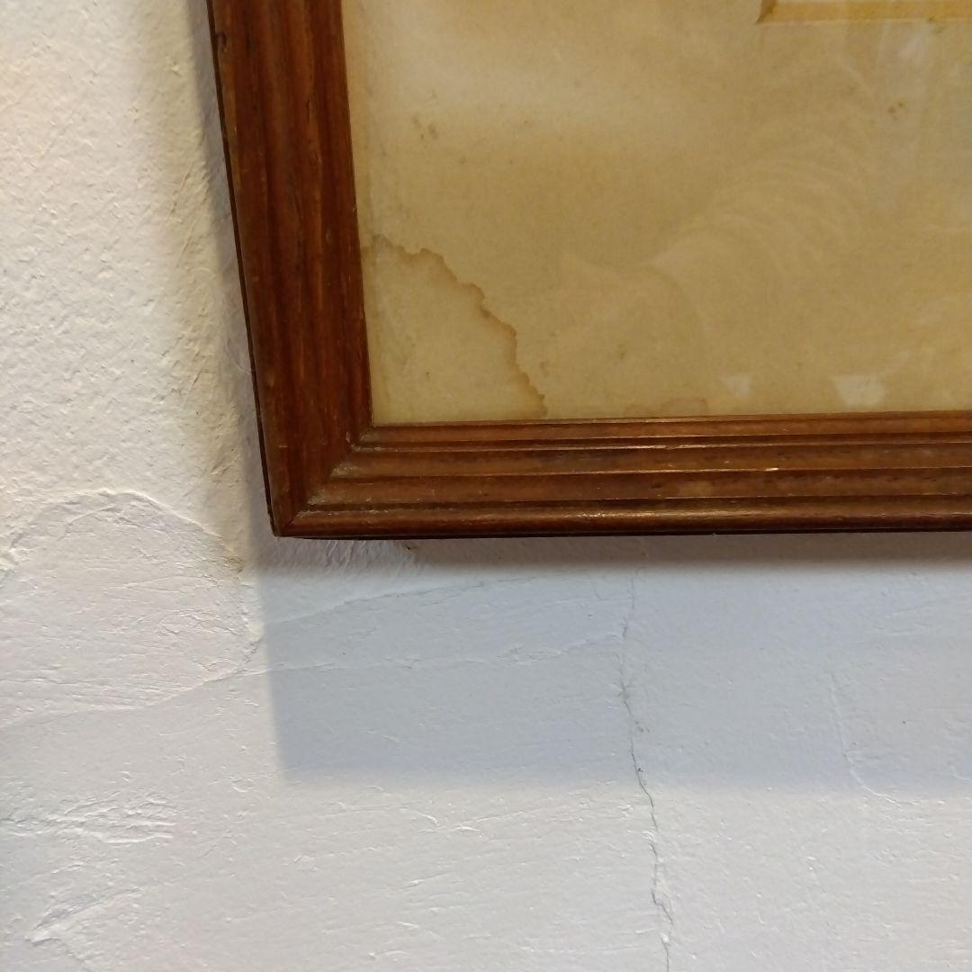 絵画　競馬　馬　ブラジリエ額装リトグラフ