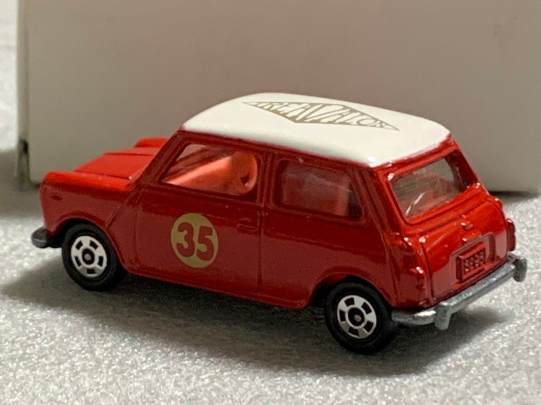 トミカ ミニクーパー アップルマン 35 菱形タンポ金