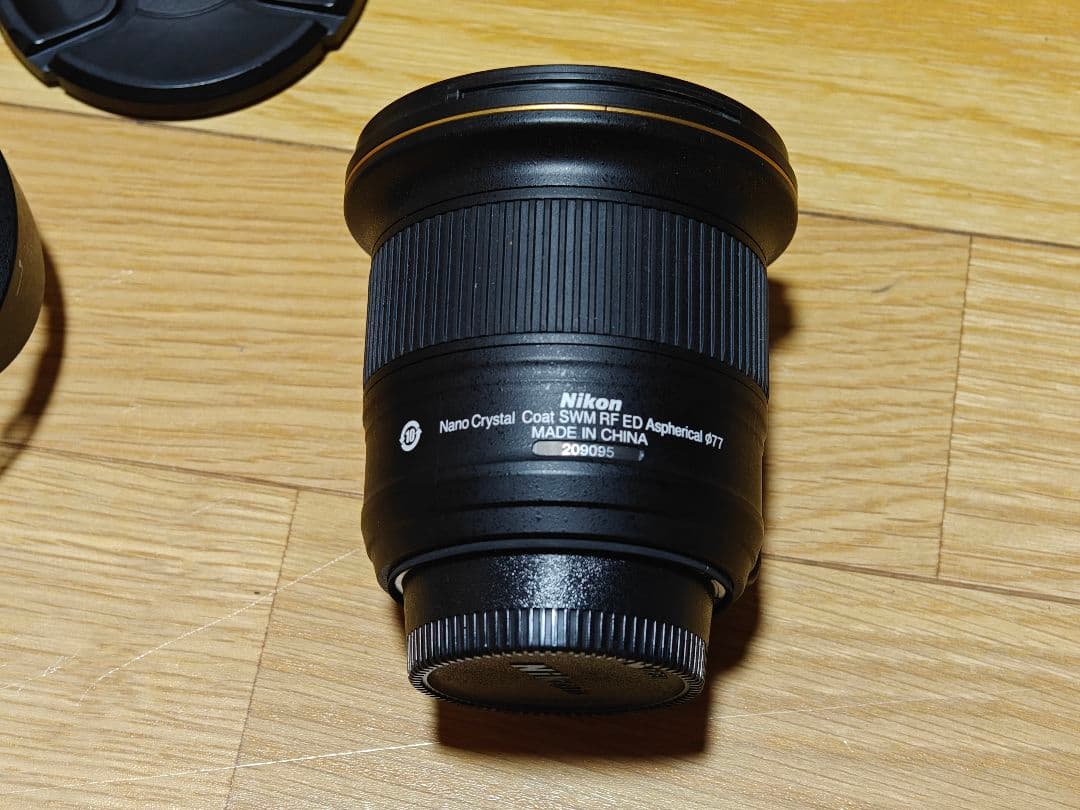Nikon Nikkor 20mm f1.8 G ED ニコンF