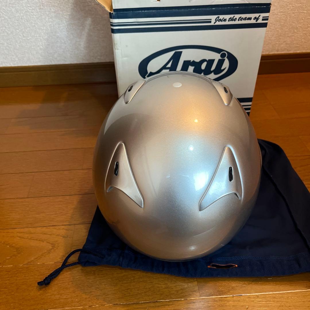 Arai ジェットヘルメット サイズXL(61-62)シルバー