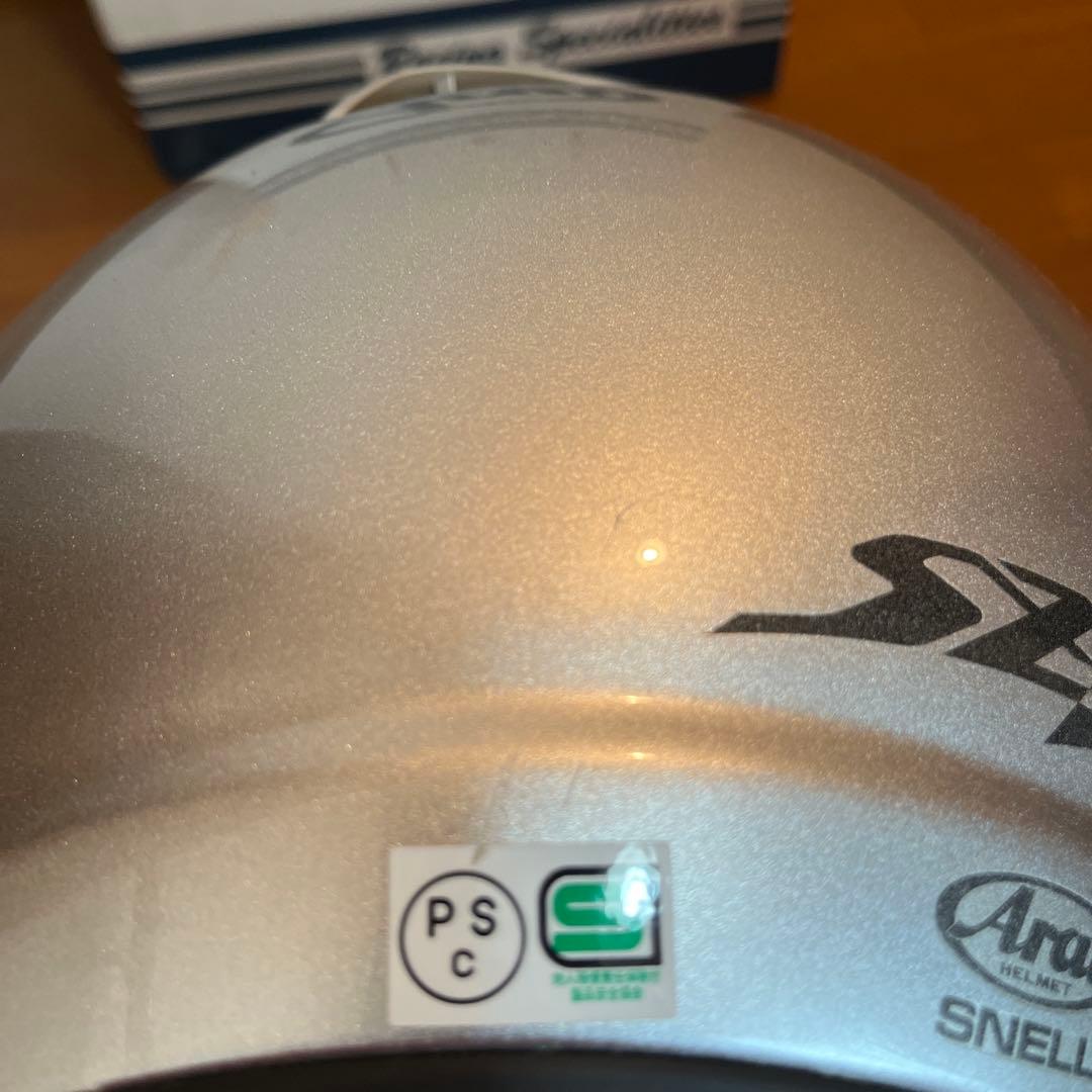 Arai ジェットヘルメット サイズXL(61-62)シルバー
