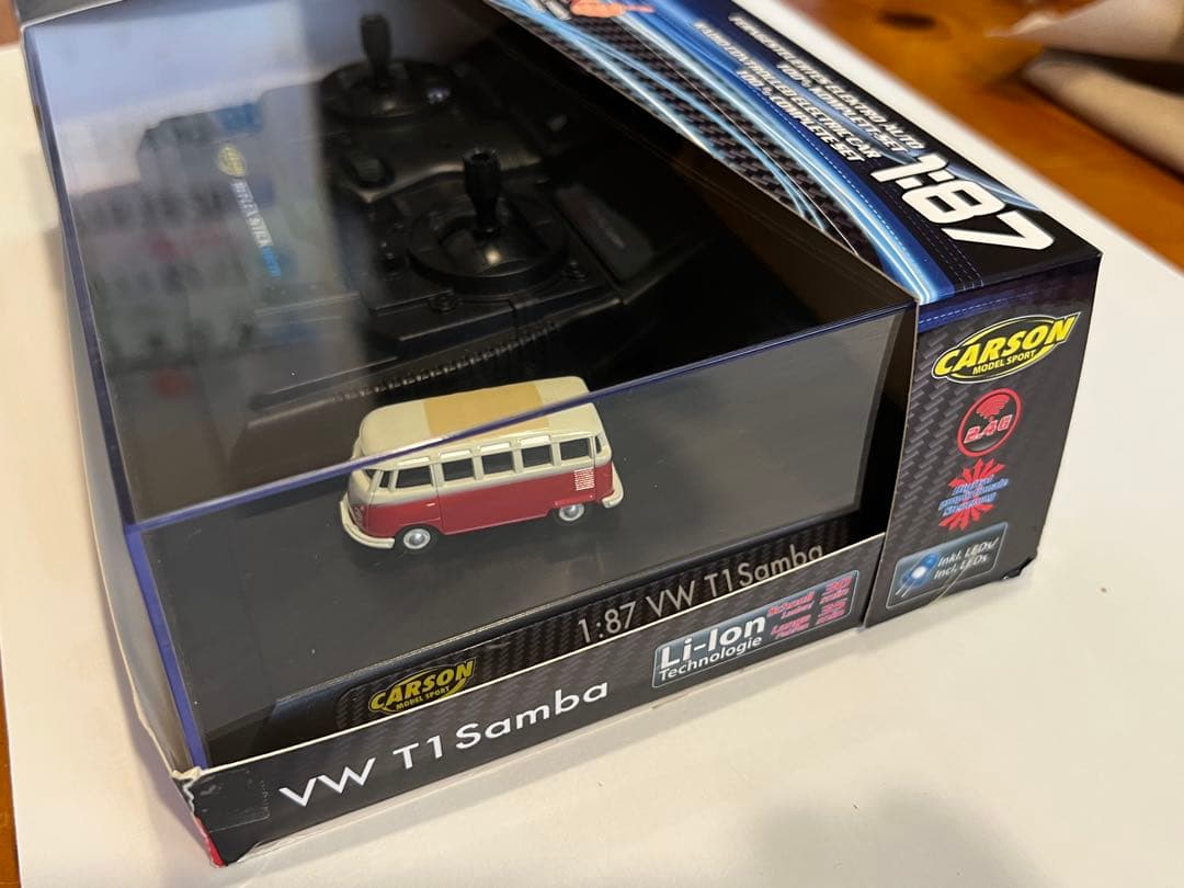 CARSON RTR ラジコンカー 1/87ワーゲンバス