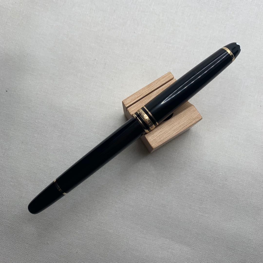 モンブラン　マイスターシュテュック144 中白 万年筆 字幅F